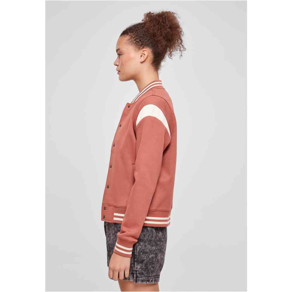 Urban Classics - Inset Sweat College jacket - Orange